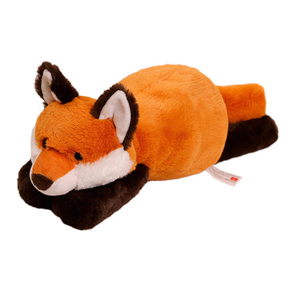 Crofta Animal Plush Toy Cute Animals Stuffed Pillow for Kids Birthday Gifts Fox
