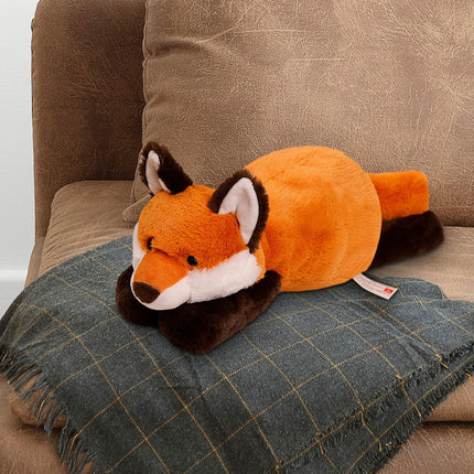Crofta Animal Plush Toy Cute Animals Stuffed Pillow for Kids Birthday Gifts Fox