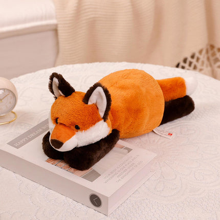 Crofta Animal Plush Toy Cute Animals Stuffed Pillow for Kids Birthday Gifts Fox