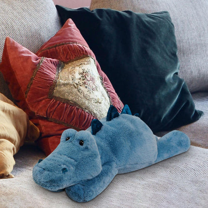 Crofta Animal Plush Toy Cute Animals Stuffed Pillow for Kids Birthday Gifts Crocodile