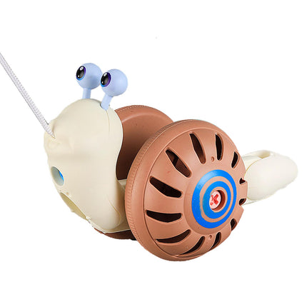 Crofta Animal Pull Along Toy Cute Push and Pull Toy for Ages 1 Year Olds Boys Girls