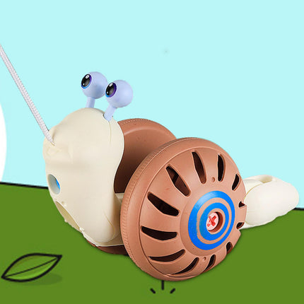 Crofta Animal Pull Along Toy Cute Push and Pull Toy for Ages 1 Year Olds Boys Girls