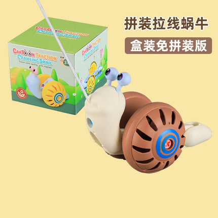 Crofta Animal Pull Along Toy Cute Push and Pull Toy for Ages 1 Year Olds Boys Girls