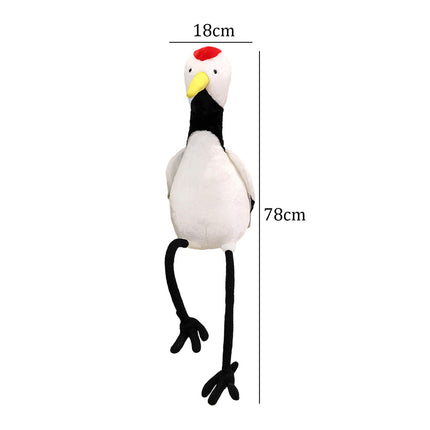 Crofta Animal Plush Toy Long Legged Animated for Living Room Kids Gift Babies Toy
