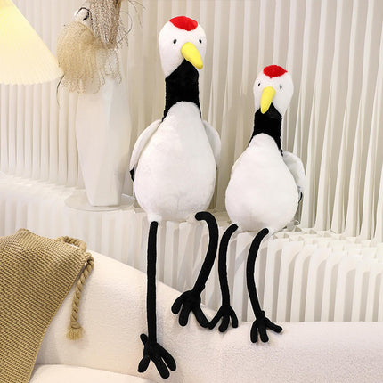 Crofta Animal Plush Toy Long Legged Animated for Living Room Kids Gift Babies Toy