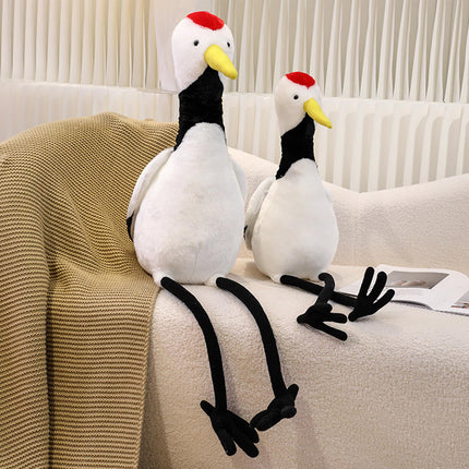 Crofta Animal Plush Toy Long Legged Animated for Living Room Kids Gift Babies Toy