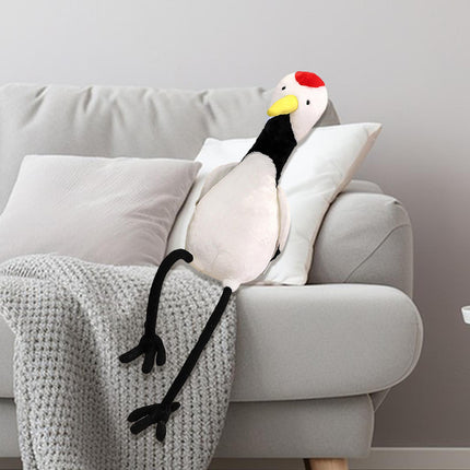 Crofta Animal Plush Toy Long Legged Animated for Living Room Kids Gift Babies Toy