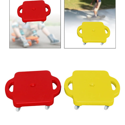 Crofta Kids Scooter Board for Preschool Development Physical Education Recess Toys red