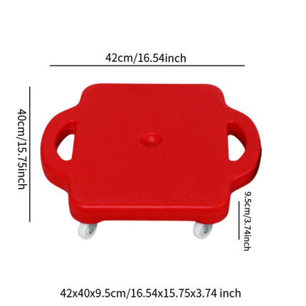 Crofta Kids Scooter Board for Preschool Development Physical Education Recess Toys red