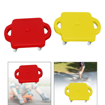 Crofta Kids Scooter Board for Preschool Development Physical Education Recess Toys red