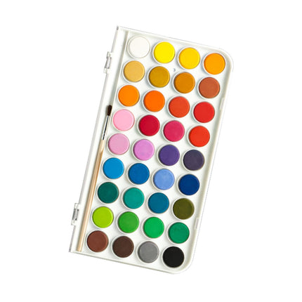 Crofta Watercolor Paint Set for Watercolor Painting Portable Travel Watercolor Set 36 Colors