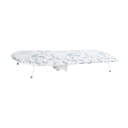 Household Ironing Board Compact Electric Iron Pad for Home Laundry Room Dorm Floral