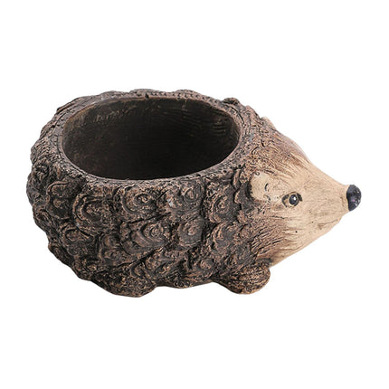 Crofta Animal Planter Pot Bonsai Pot Table Flowerpot for Office Farmhouse Bookshelf Hedgehog
