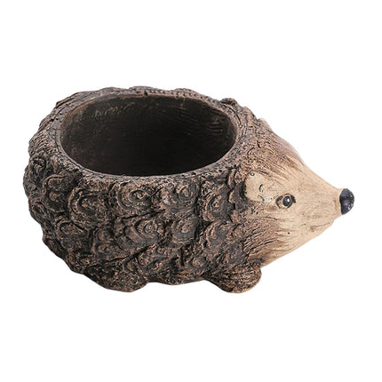 Crofta Animal Planter Pot Bonsai Pot Table Flowerpot for Office Farmhouse Bookshelf Hedgehog