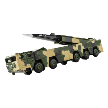 1/100 Dongfeng Diecast Missile Vehicles Army Model Table Decor  105 DF-17