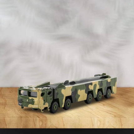 1/100 Dongfeng Diecast Missile Vehicles Army Model Table Decor  105 DF-17