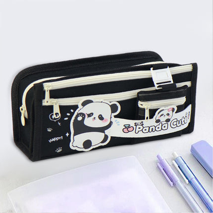 Crofta Animal Pencil Case Stationery Organizer Makeup Pouch for Students Kids Girls