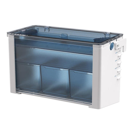 Aquarium Filter Box Quiet Waterfall Flow Filter Box for Fish Tank Amphibians 24cmx12.5cmx16cm