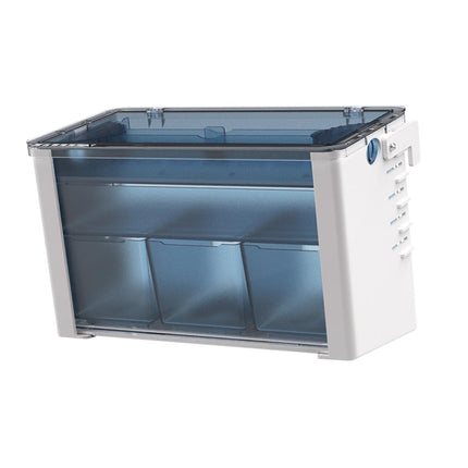 Aquarium Filter Box Quiet Waterfall Flow Filter Box for Fish Tank Amphibians 24cmx12.5cmx16cm