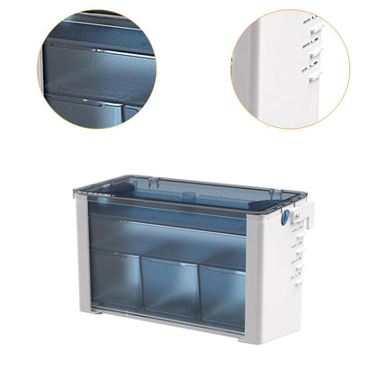 Aquarium Filter Box Quiet Waterfall Flow Filter Box for Fish Tank Amphibians 24cmx12.5cmx16cm