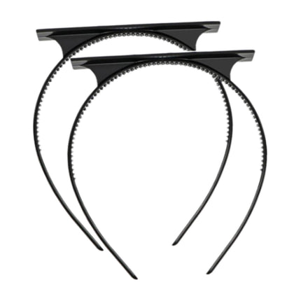 Graduation Cap Headband Women Men Hairband for Photo Props Ceremony Dress up 2 Pieces