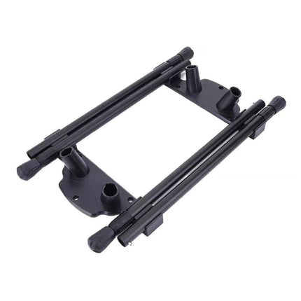 Crofta Folding Table Legs DIY Foldable Desk Legs for Laptop Desk Coffee Table Bench 2 Pair