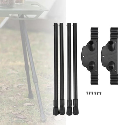Crofta Folding Table Legs DIY Foldable Desk Legs for Laptop Desk Coffee Table Bench 2 Pair