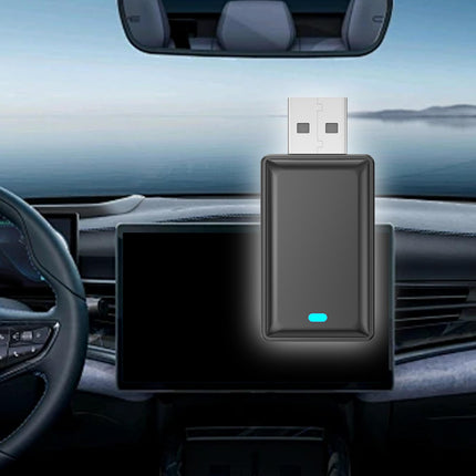 Wireless Carplay Adapter Easy Use Converts Wired to Wireless Car Play Dongle