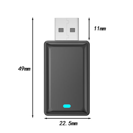 Wireless Carplay Adapter Easy Use Converts Wired to Wireless Car Play Dongle