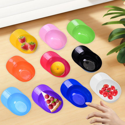 Crofta 10 Pieces Baseball Cap Bowls Dinnerware Creative Snack Cups Mini Snack Bowls