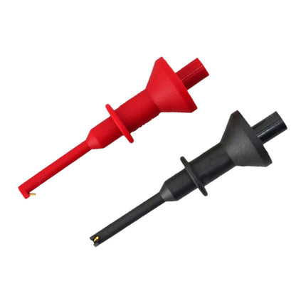 2Pcs IC Grabber Insulated Lightweight Flexible Practical Test Hook Clip 2mm