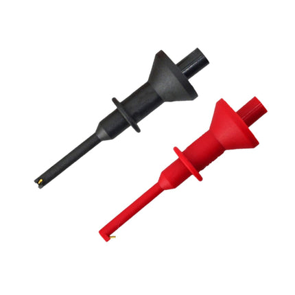 2Pcs IC Grabber Insulated Lightweight Flexible Practical Test Hook Clip 2mm