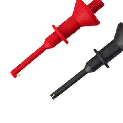 2Pcs IC Grabber Insulated Lightweight Flexible Practical Test Hook Clip 2mm