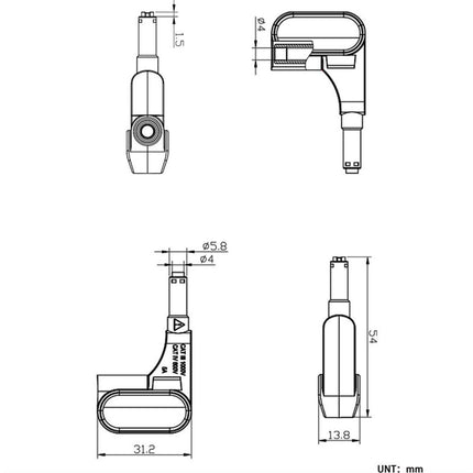 3 Pieces 4mm Banana Plug Banana Plug Connectors for DIY Industrial Equipment