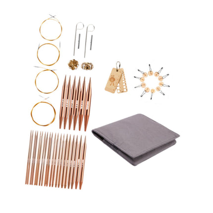 Crofta Circular Knitting Set Sweaters Woven Tools Weaving Circular Knitting Needle