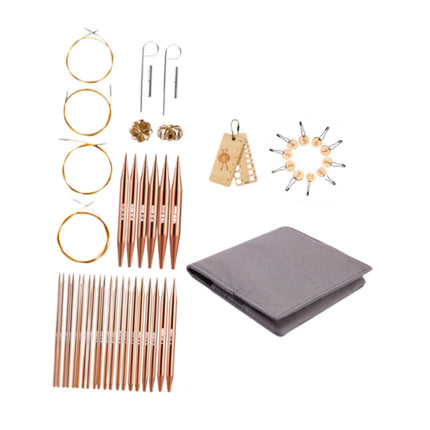 Crofta Circular Knitting Set Sweaters Woven Tools Weaving Circular Knitting Needle