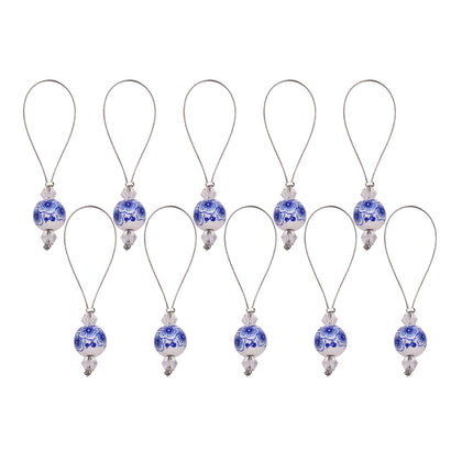 Crofta Knitting Stitch Markers Handmade Practical Clip for Crochet Weaving Supplies 10pcs Style A