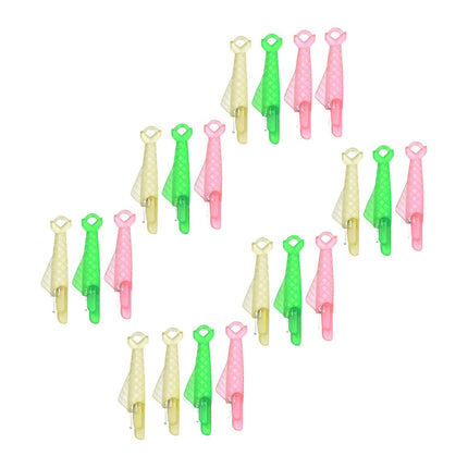 Crofta 20 Pieces Fishing Type Pin Threader Sewing Machine Beginners Threading Tools 3cm
