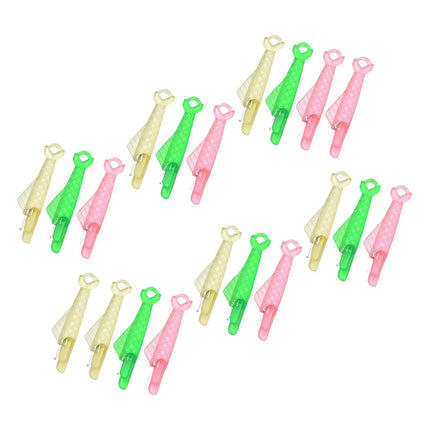 Crofta 20 Pieces Fishing Type Pin Threader Sewing Machine Beginners Threading Tools 3cm