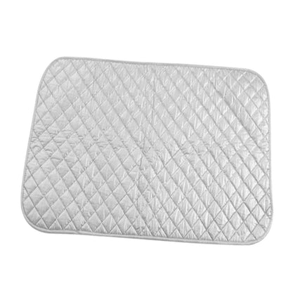 Crofta Ironing Blanket Press Clothes Protect Protector Iron Board Cover 60cmx55cm