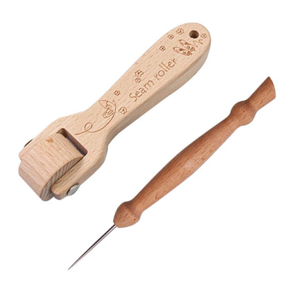 Crofta Stiletto Pressing Needle Sturdy Easy to Use Seam Roller for Home Sewing Tool