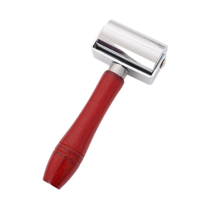 Crofta Leathers Press Edge Roller Wooden Handle Ergonomic Leather Tool for Handmade 6cm Roller