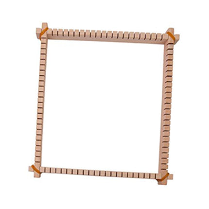 Crofta 3 in1 Weaving Loom Kits Knitting Tools Wood Multiuse for Household Beginners Weaving Loom