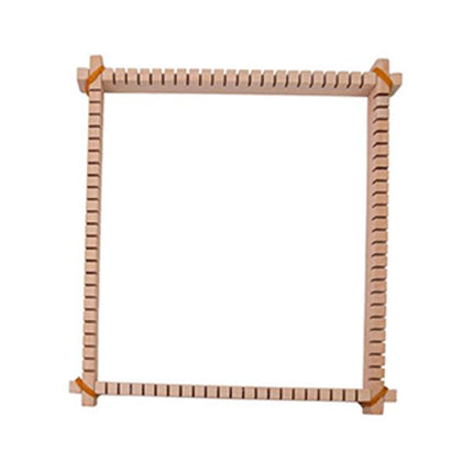 Crofta 3 in1 Weaving Loom Kits Knitting Tools Wood Multiuse for Household Beginners Weaving Loom