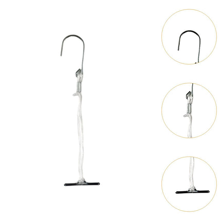 Crofta 2Pcs Pattern Hook with Cord 25cm Hanger for Sewing Pattern Making Suspending