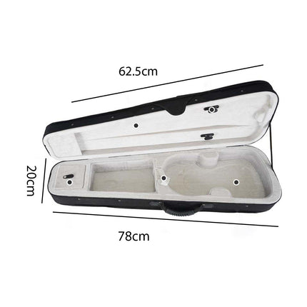 4/4 Violin Case Lightweight Portable Carrying Bag for Violin Lovers Beginner