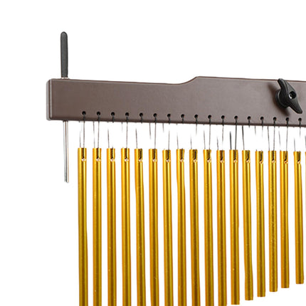 36 Tones Musical Chimes Stand Percussion Instrument Bell for Practice Adults 10x7x60cm