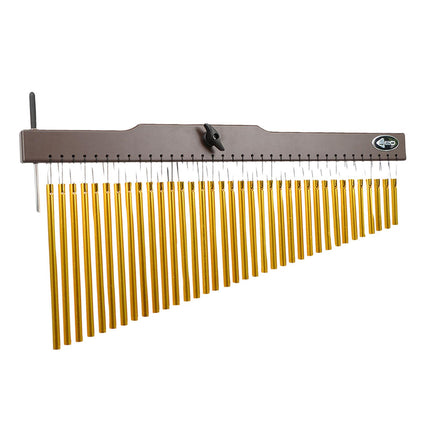 36 Tones Musical Chimes Stand Percussion Instrument Bell for Practice Adults 10x7x60cm