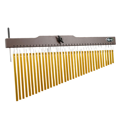 36 Tones Musical Chimes Stand Percussion Instrument Bell for Practice Adults 10x7x60cm