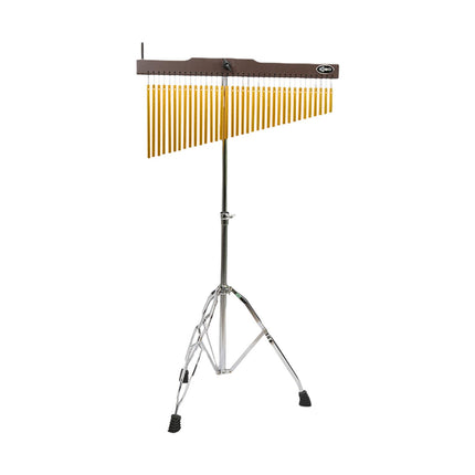 36 Tones Musical Chimes Stand Percussion Instrument Bell for Practice Adults 65x16x9.6cm